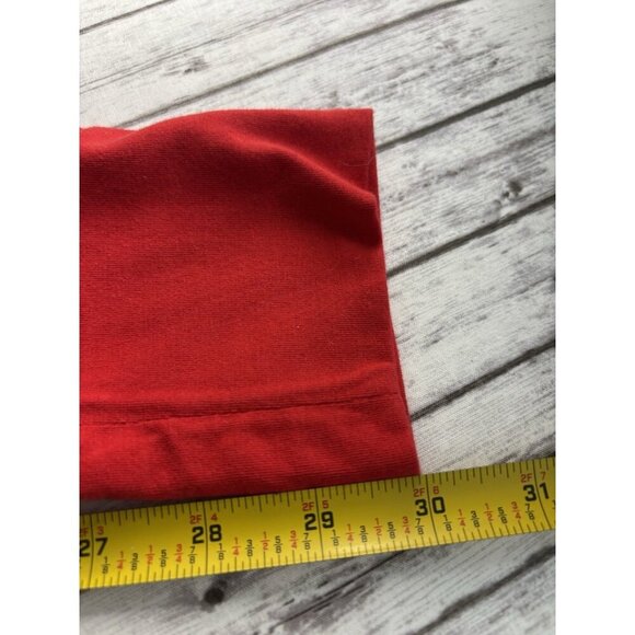 J Crew Union Suit Pajamas Striped Blue White Red Small One Piece Long John’s - Picture 10 of 11
